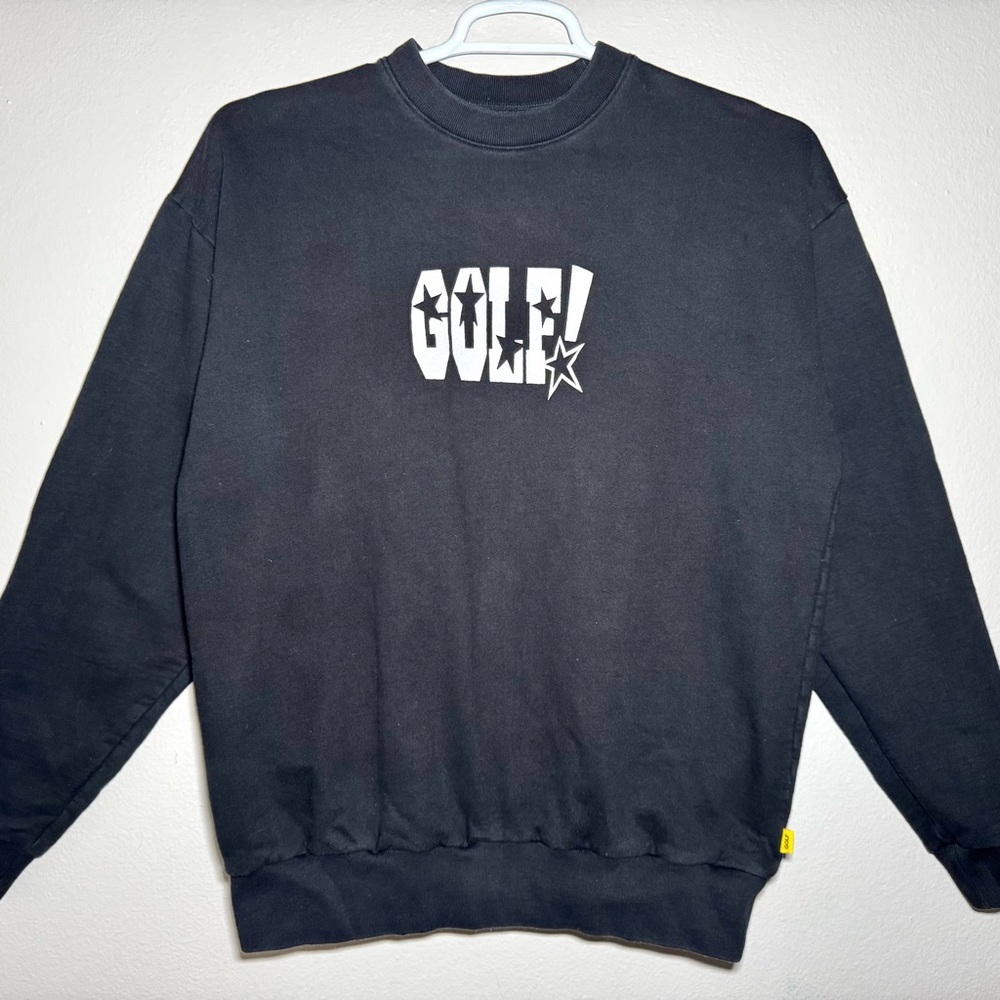 Golf Wang Wacko Fleece Crewneck Sweatshirt Size Large (flawed)